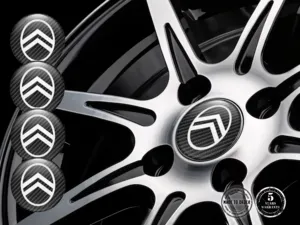 Citroen Decalcomania Cerchio Auto Emblemi Alta Qualità